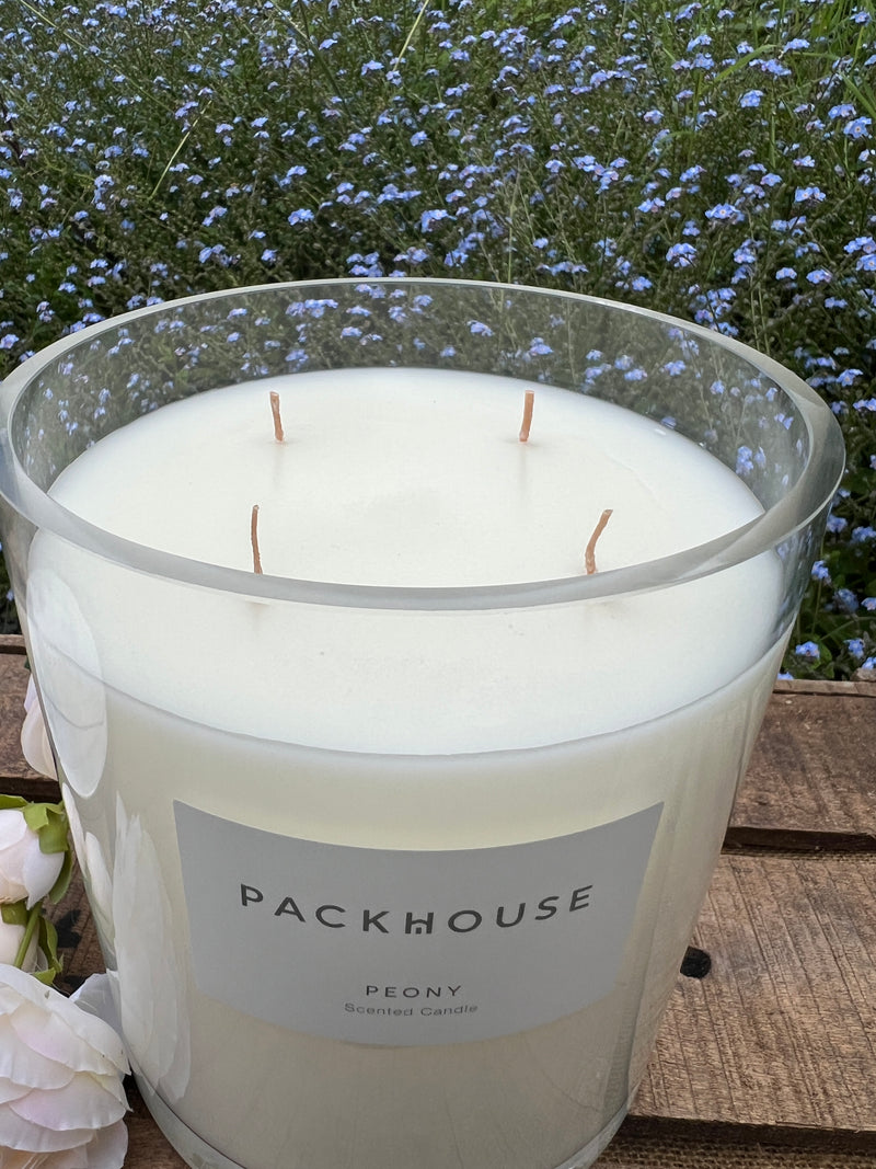Hand Poured Luxury Candle - Peony 2kg