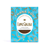 'Thank You' Honeycomb Milk Chocolate Bar