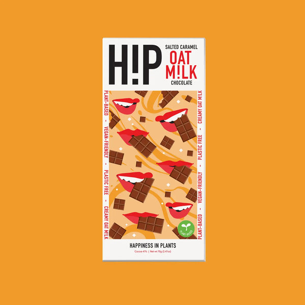 H!P Oatmilk Chocolate Salted Caramel Bar